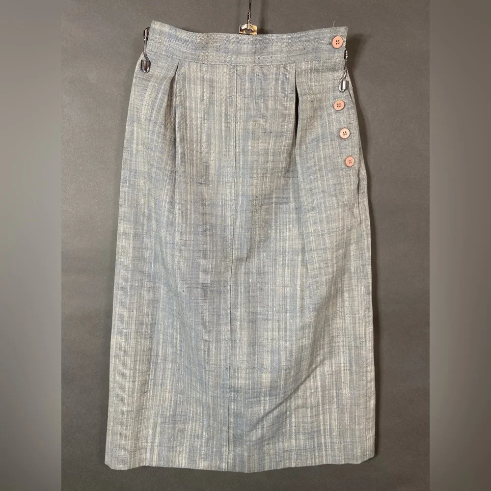80s Christian Dior 2pc Skirt Suit